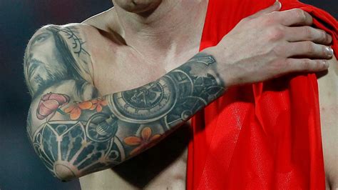 messi hand tattoo|lionel messi tattoo arm.